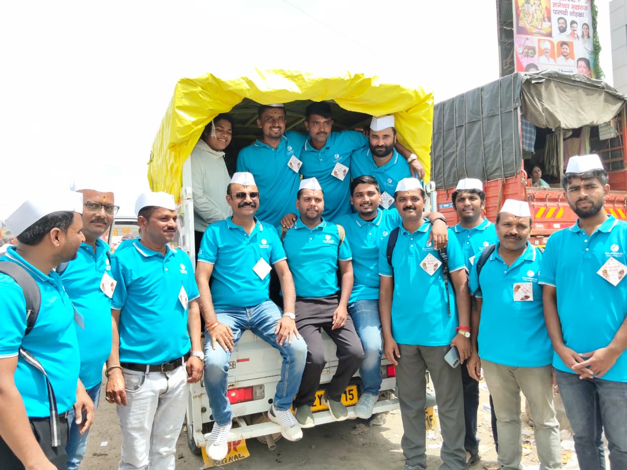 Kulaswaminee Engineerrs team volunteering with Rukmini Foundation